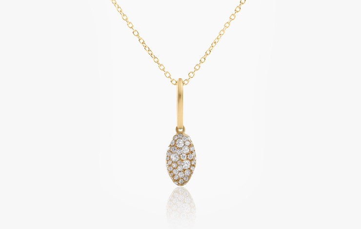 BABY MALAK ORIGINAL DROP MARQUISE NECKLACE